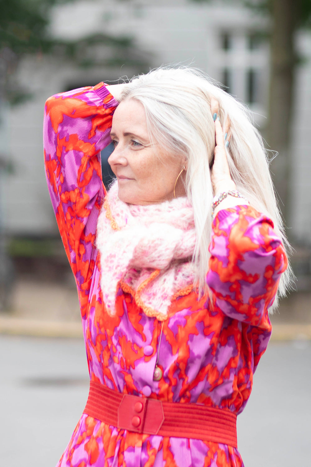 Alex scarf strikke-kit