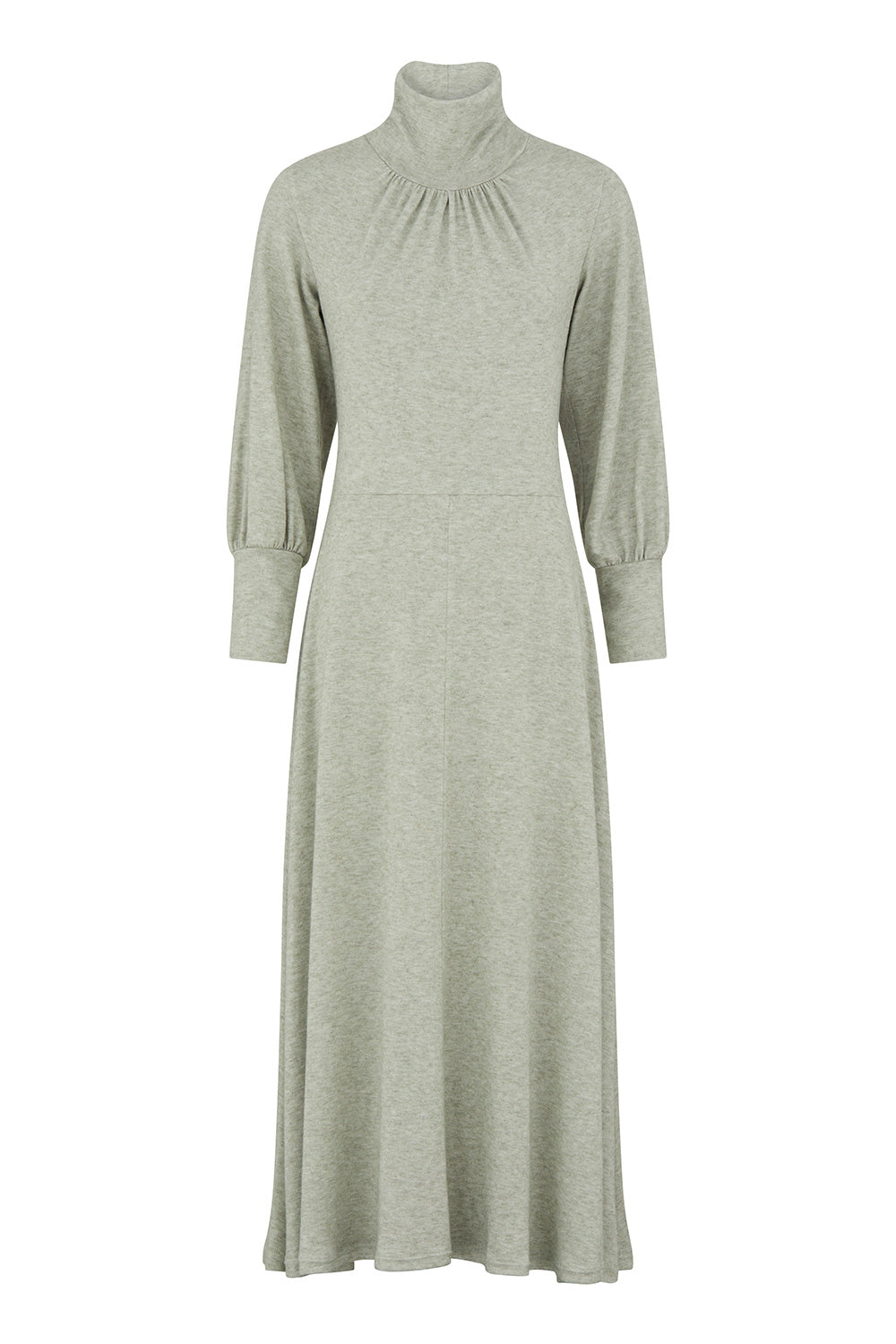 Alexa dress green knit