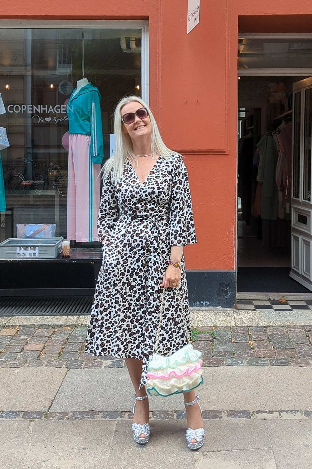 Cicily kjole leopard