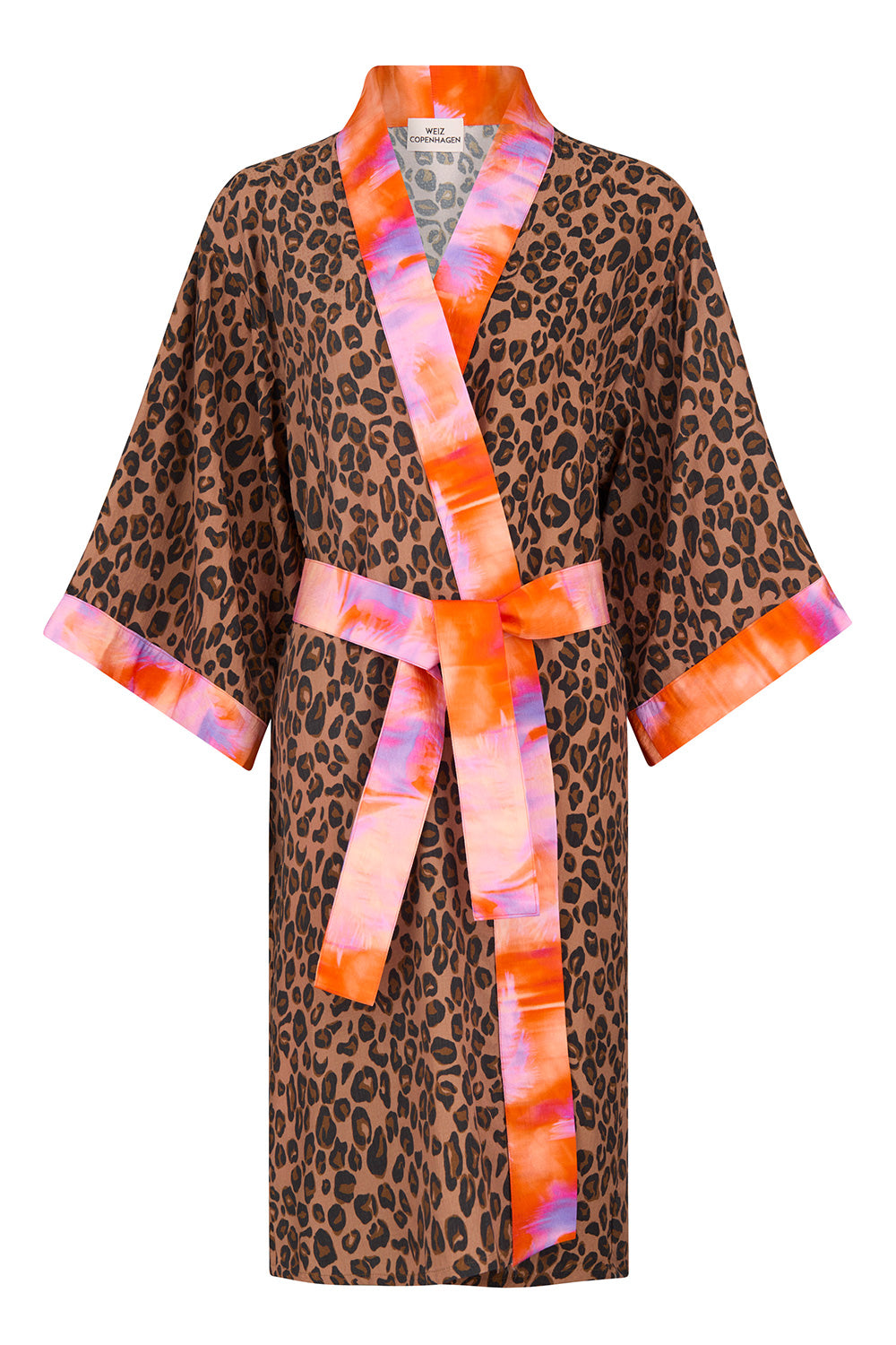 Kalina kimono dress Leopard