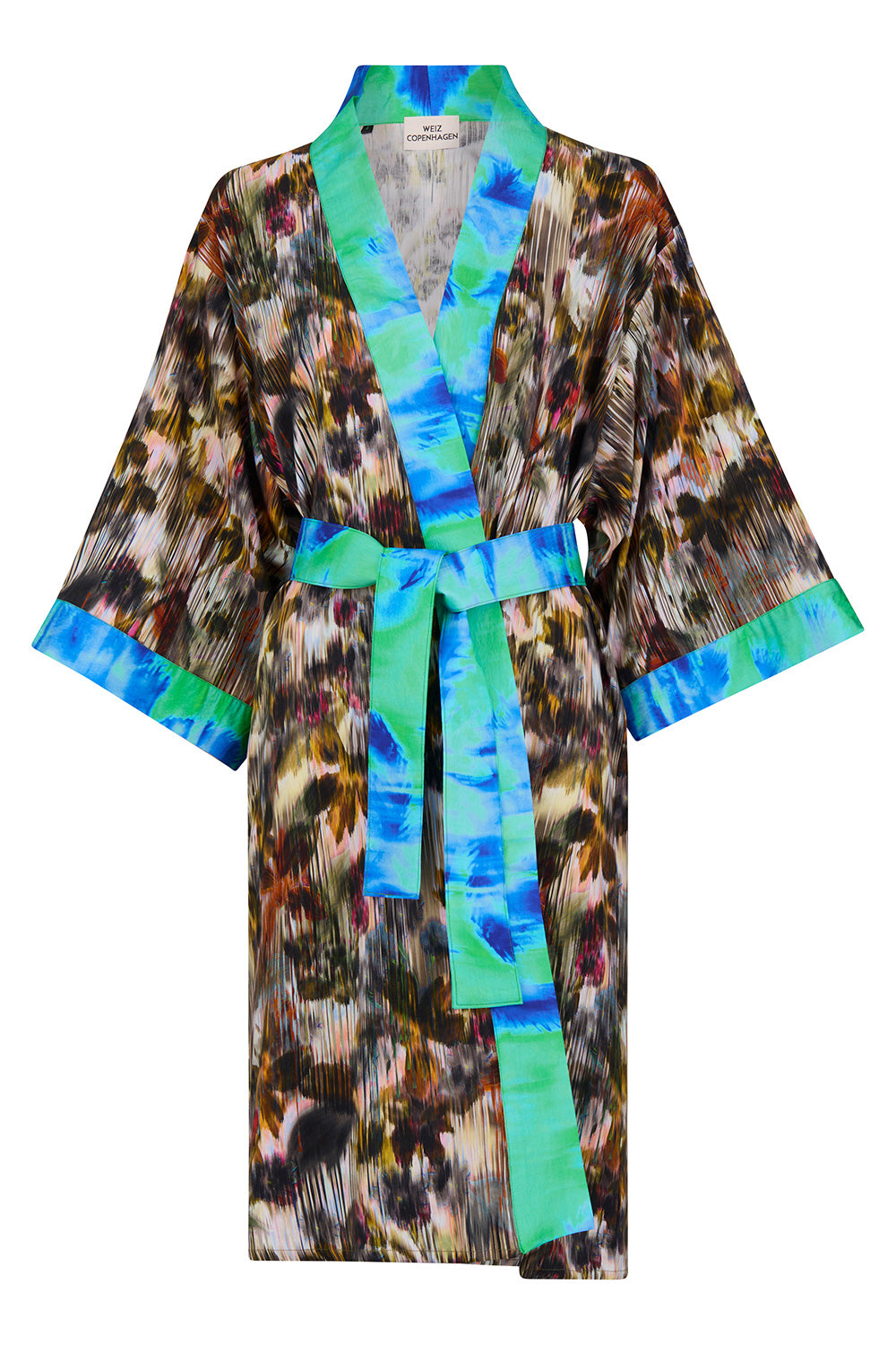 Kalina kimono dress shadow