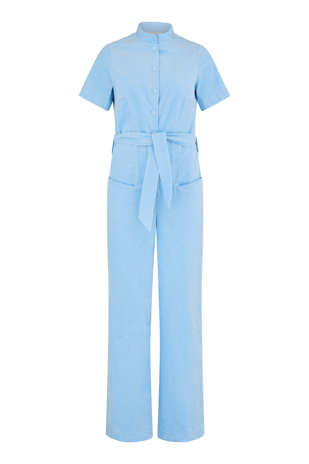 Liva suit baby blue corduroy