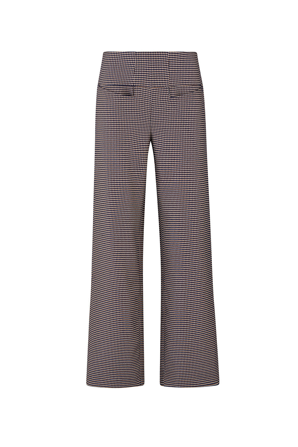 Liva pants Camel & blue