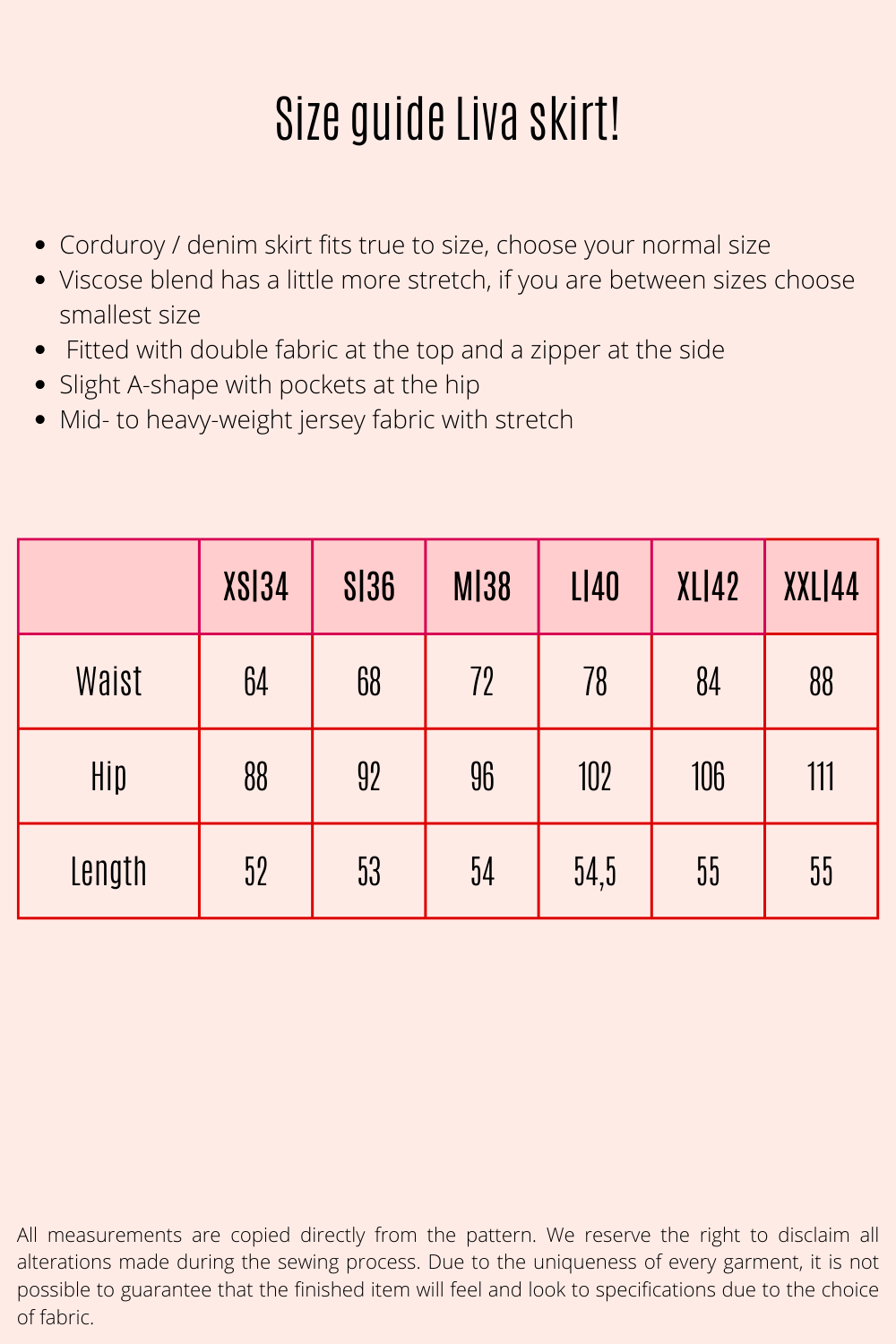 Liva skirt aqua stripes