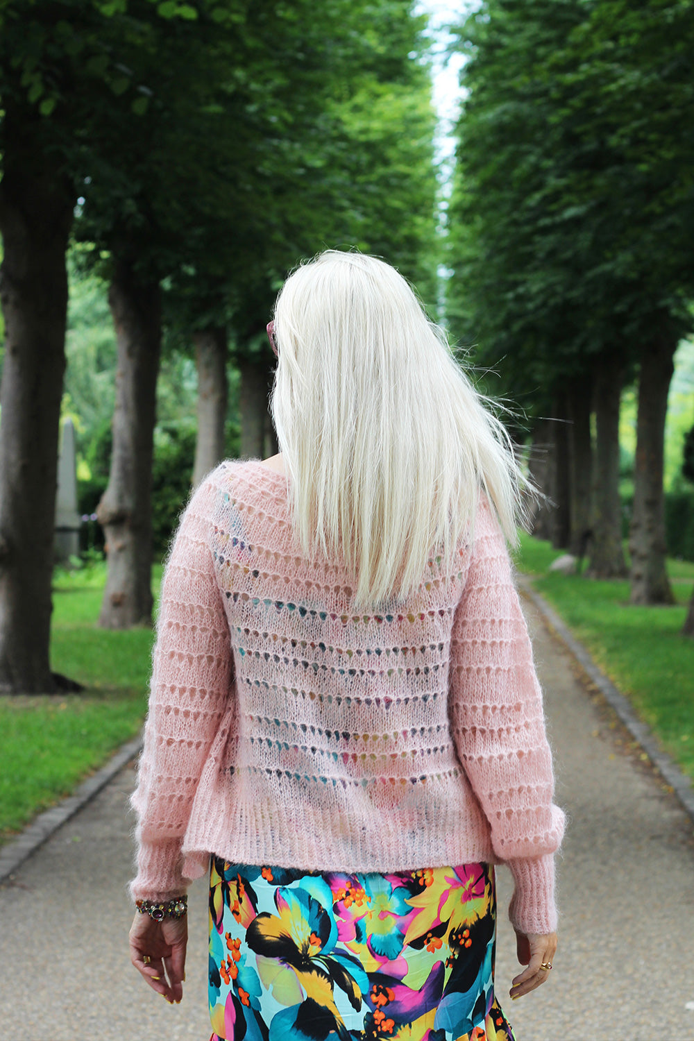 Madi cardigan knitting kit