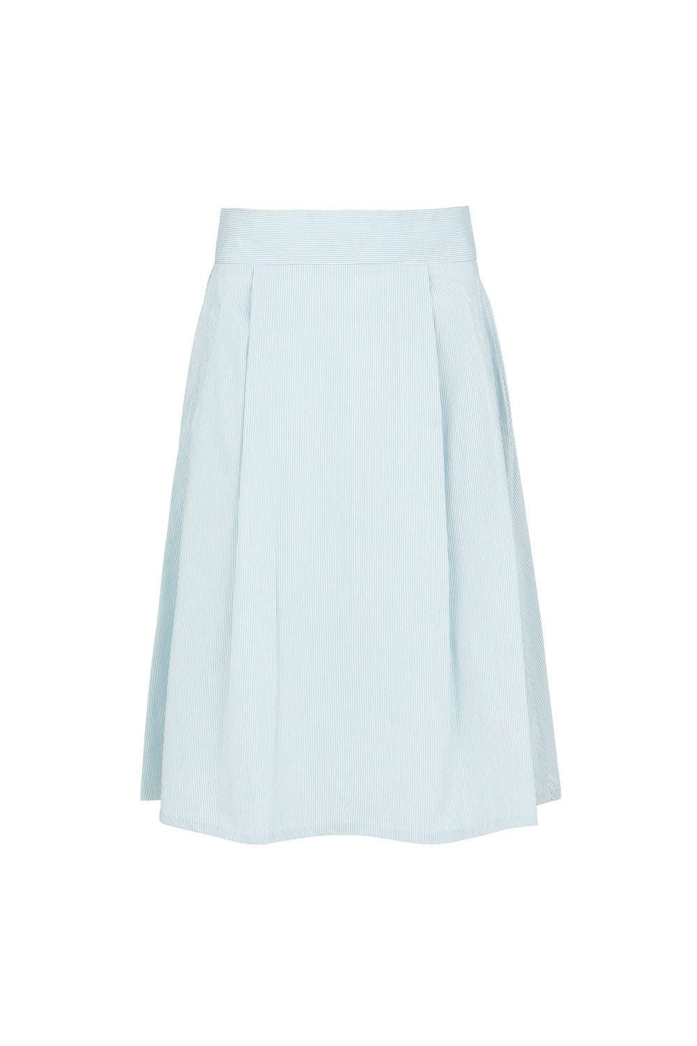 Merle skirt green stripes