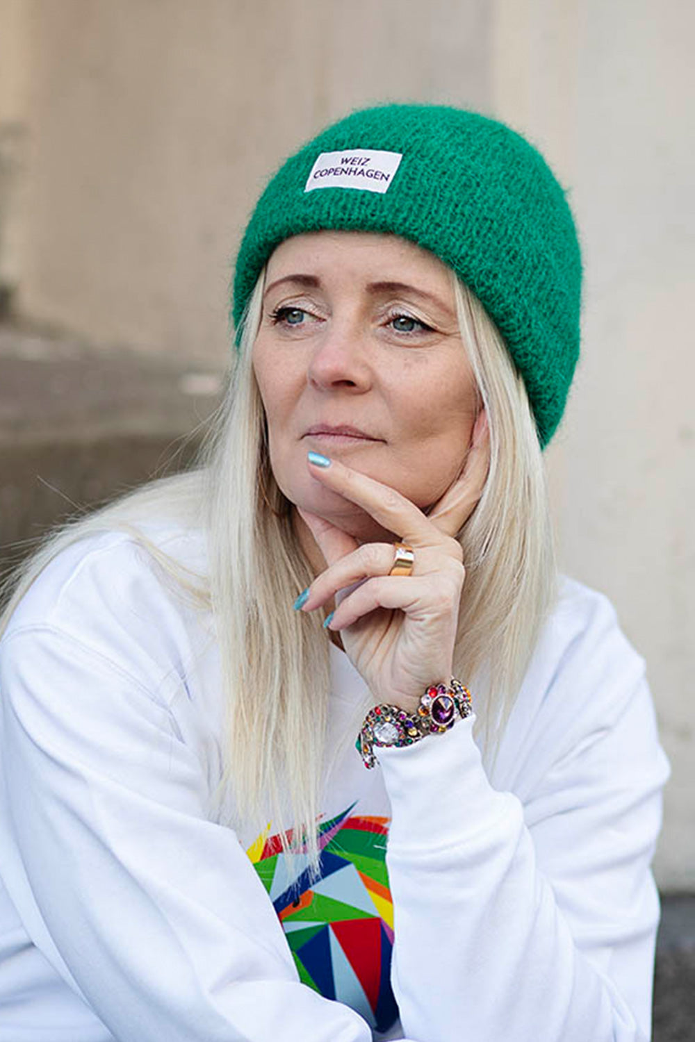 Andy Hat Mohair edtition knitting kit