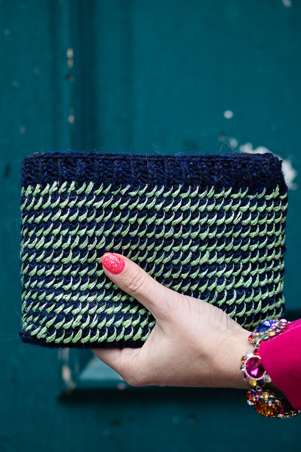 Tivoli purse glimmer edition knitting kit