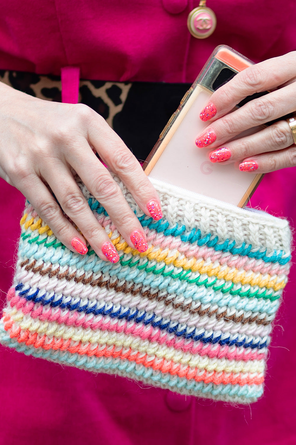 Tivoli purse Patch edition knitting kit