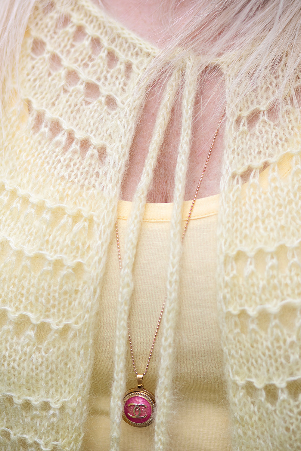 Madi cardigan hand-dyed knitting kit