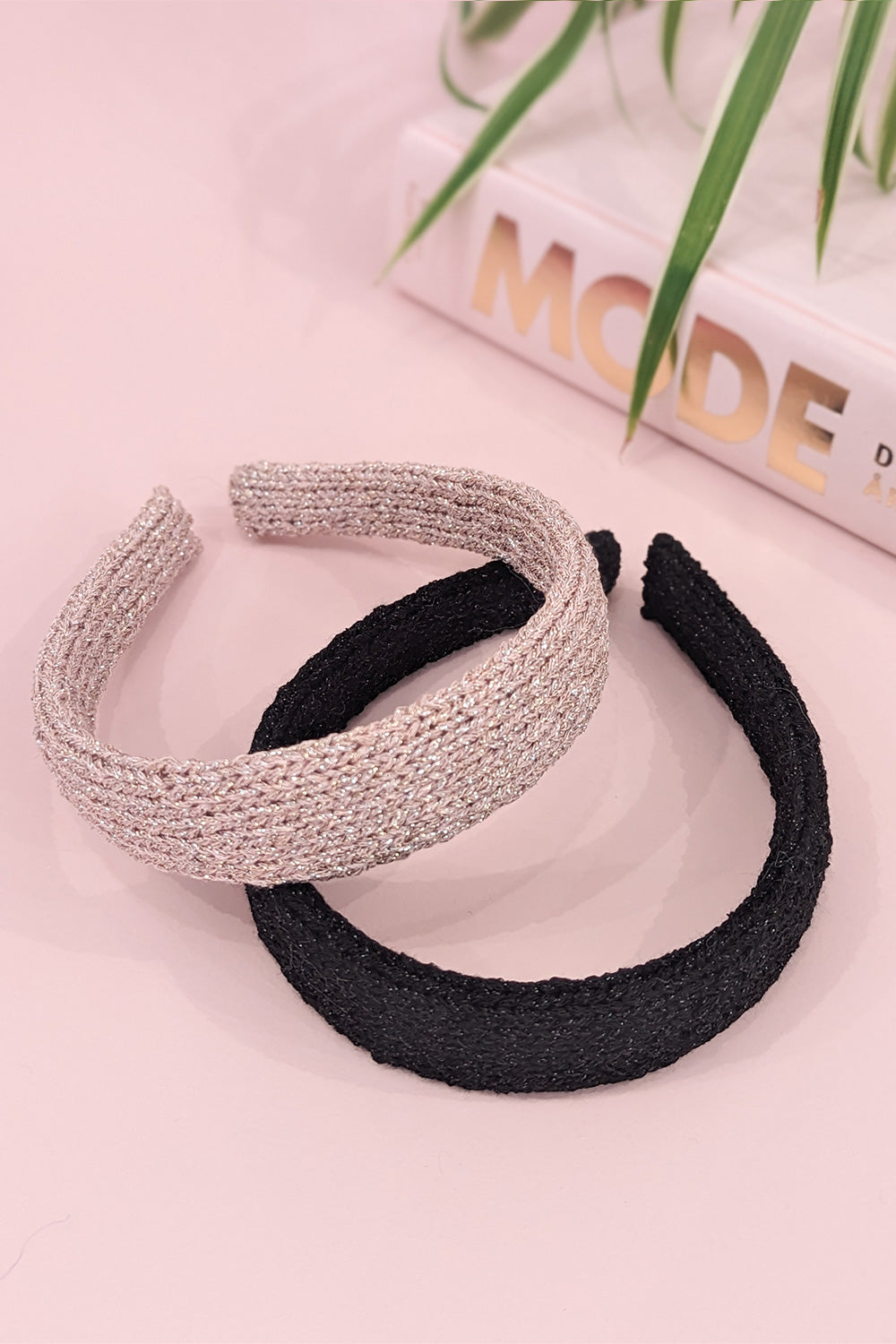 Glitter hårbøjle strikke-kit