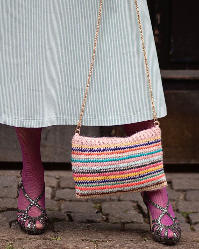 Tivoli Max purse Patch edition strikke-kit