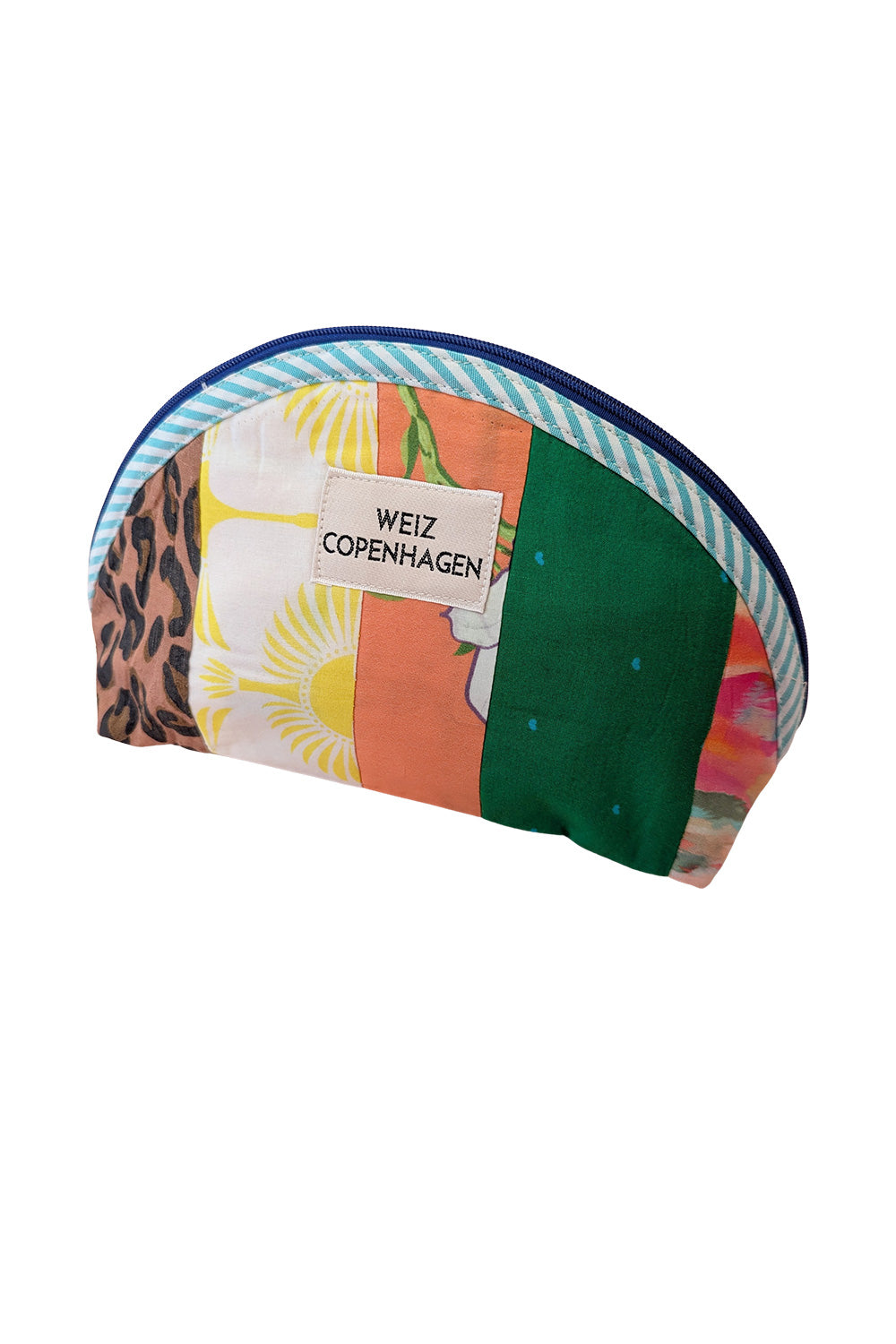 Upcycled midi toiletry bag