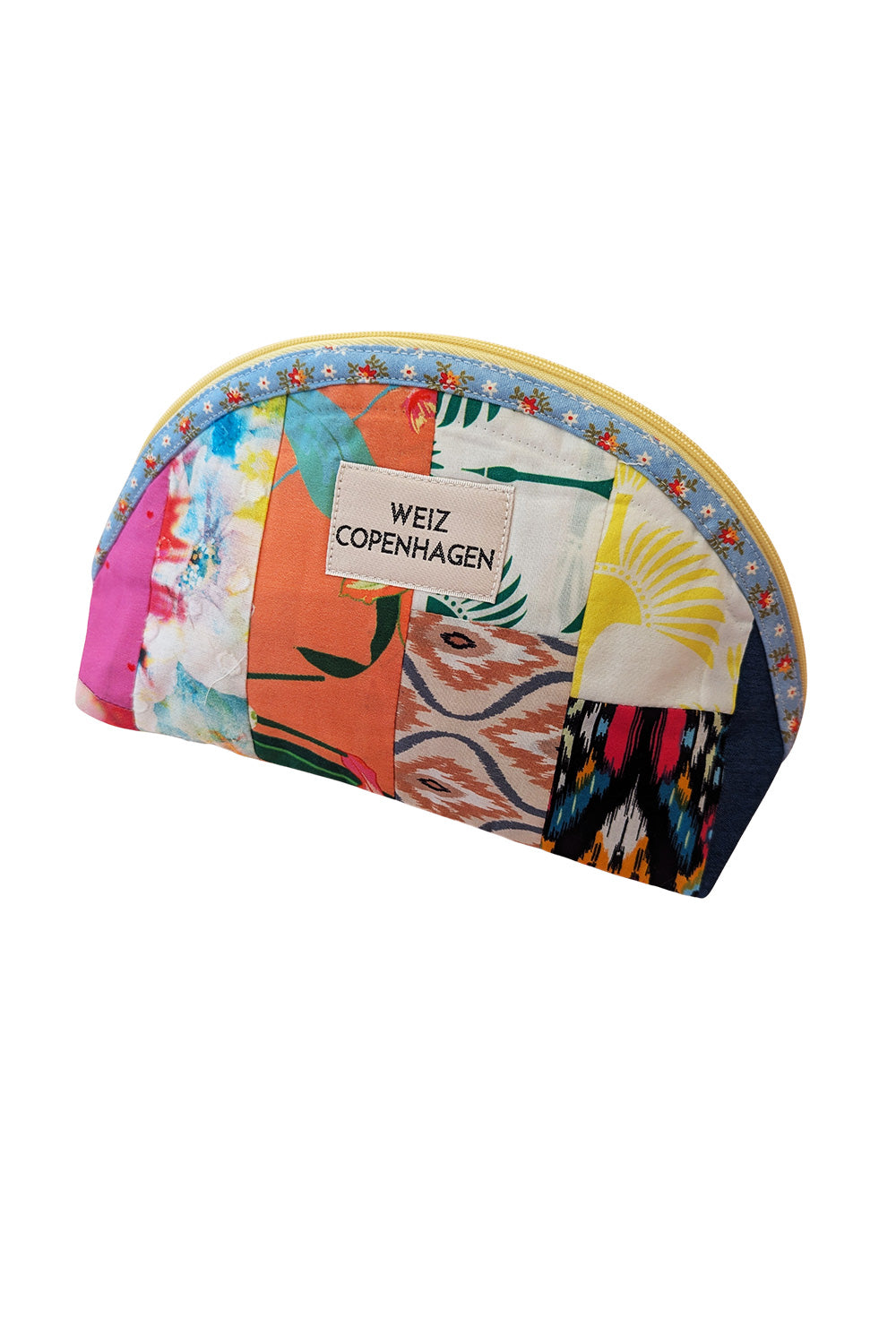 Upcycled midi toiletry bag