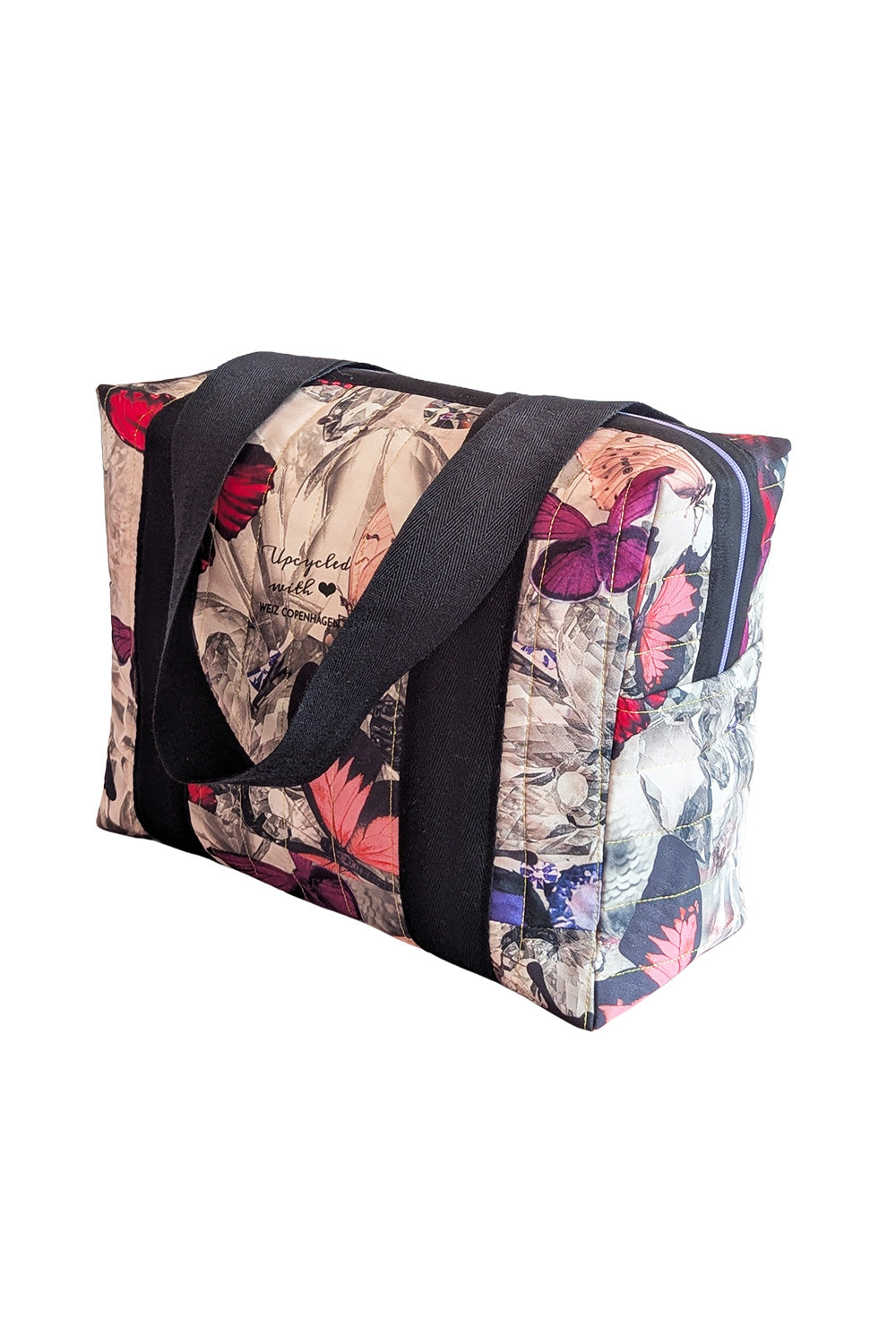 Upcyclet mini weekendtaske