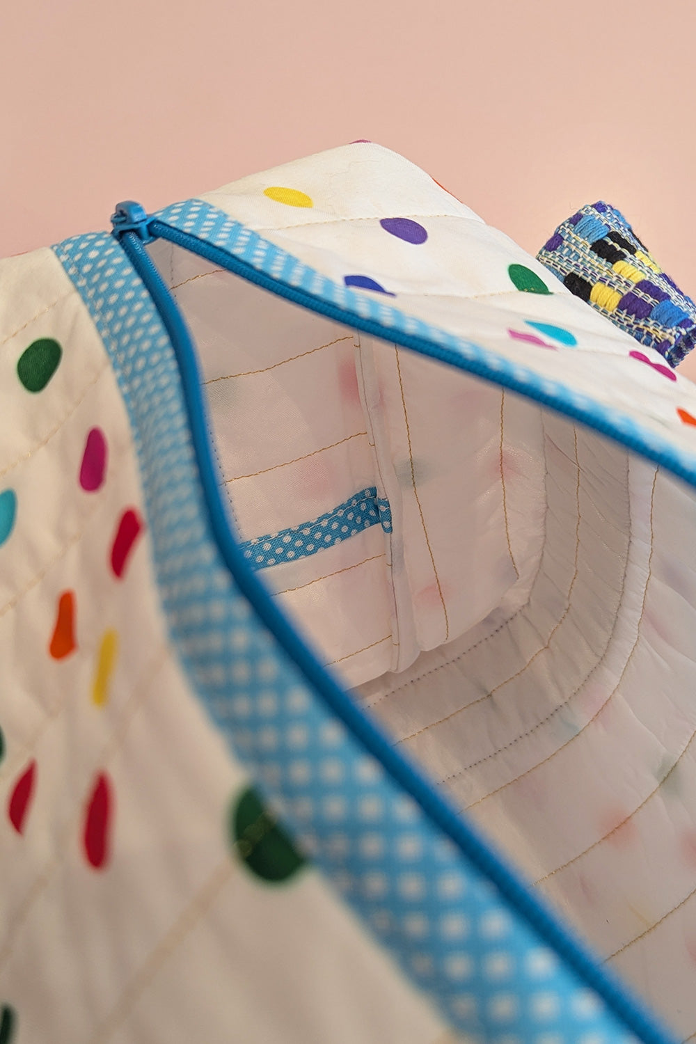 Upcyclet mini weekendtaske