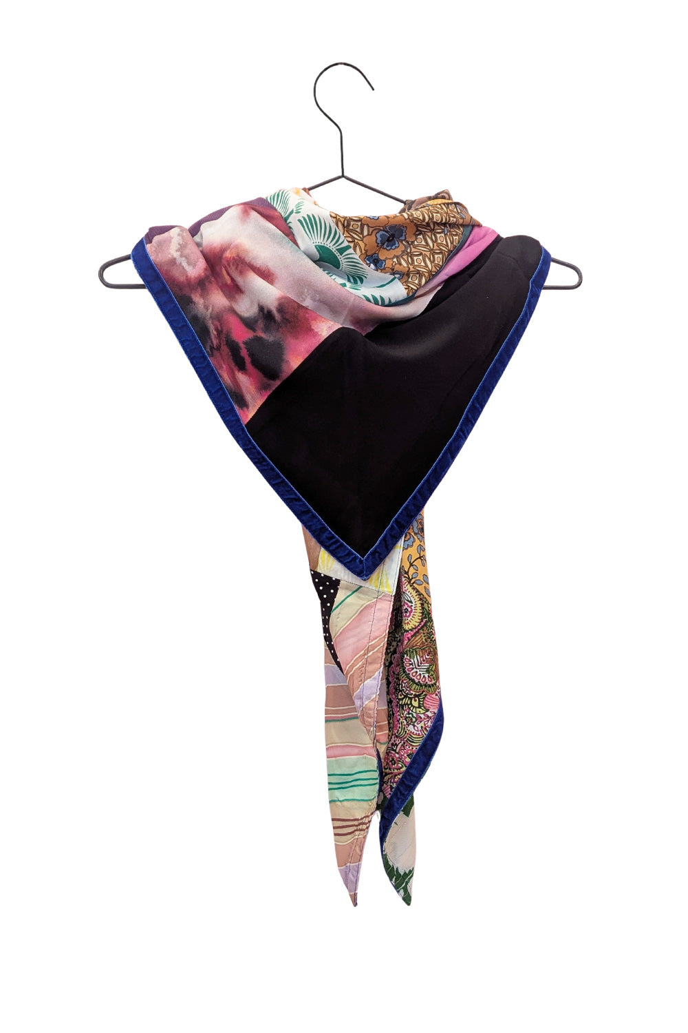 Upcyclet Patch unika tørklæde