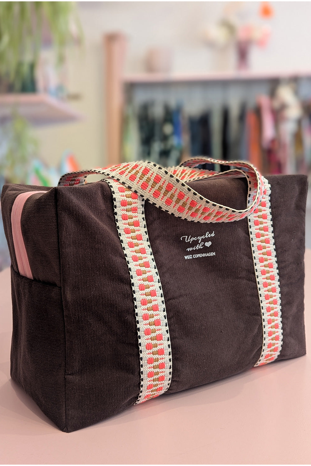 Upcycled weeekend bag