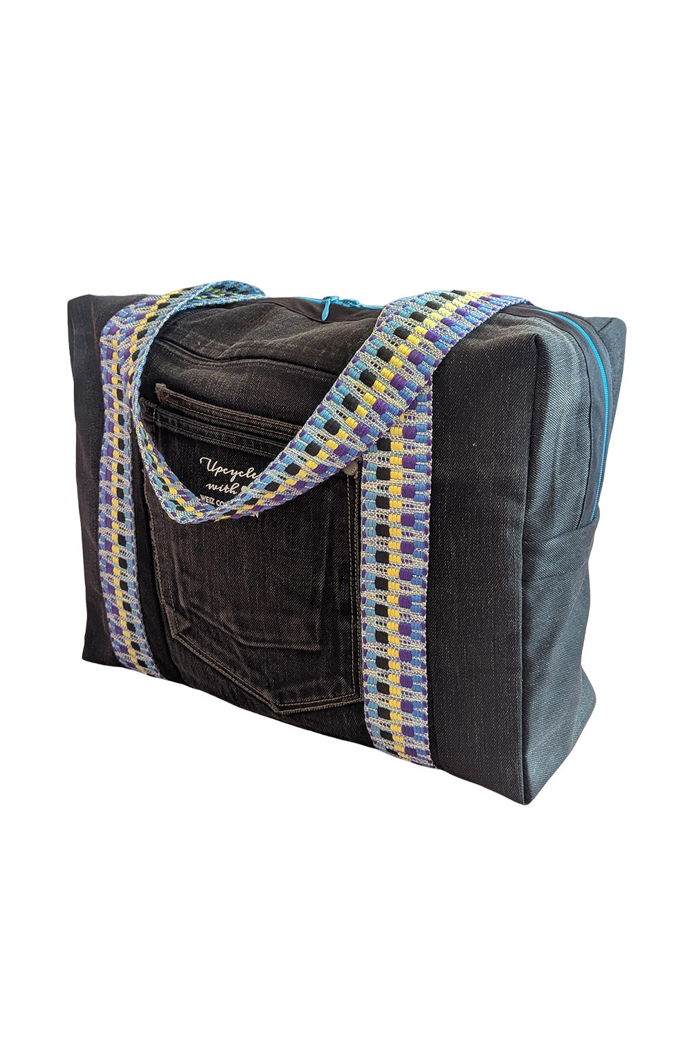 Upcycled weeekend bag