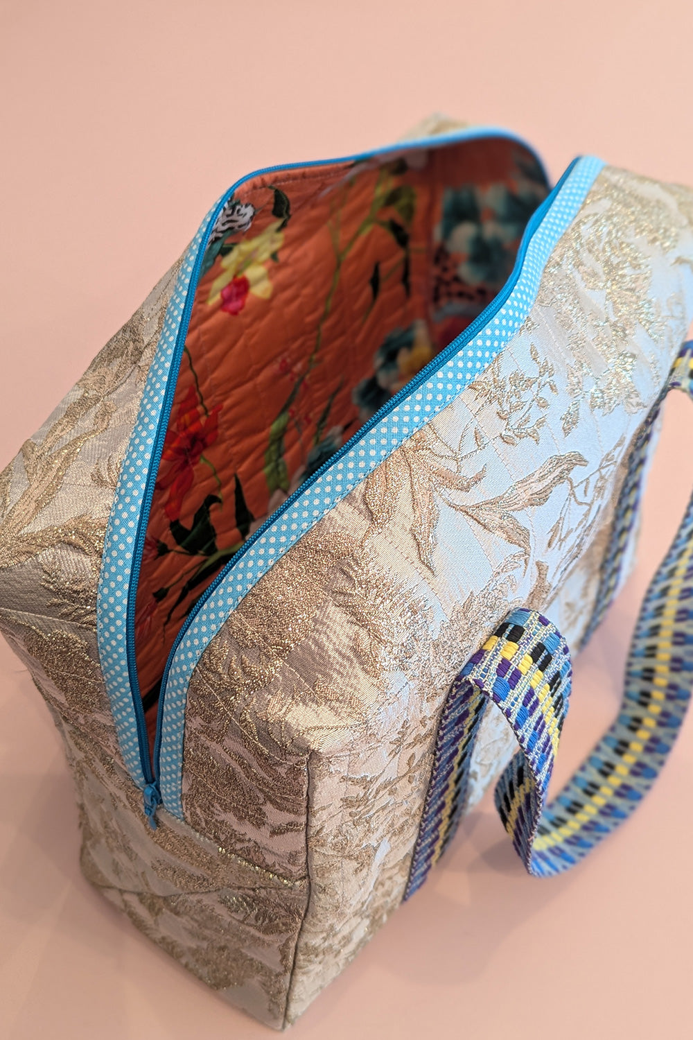 Upcycled weeekend bag