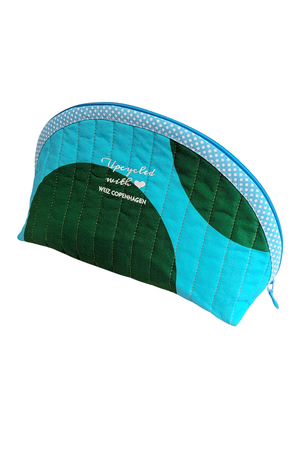 Upcyclet midi toilettaske