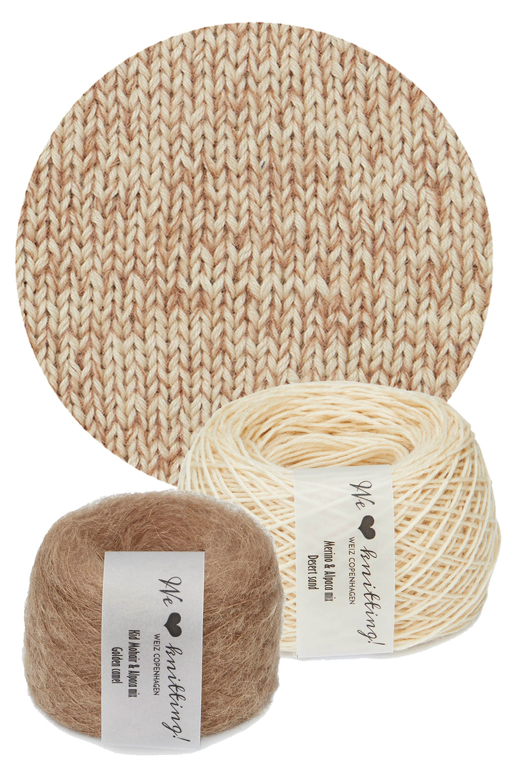 Andy hat knitting kit