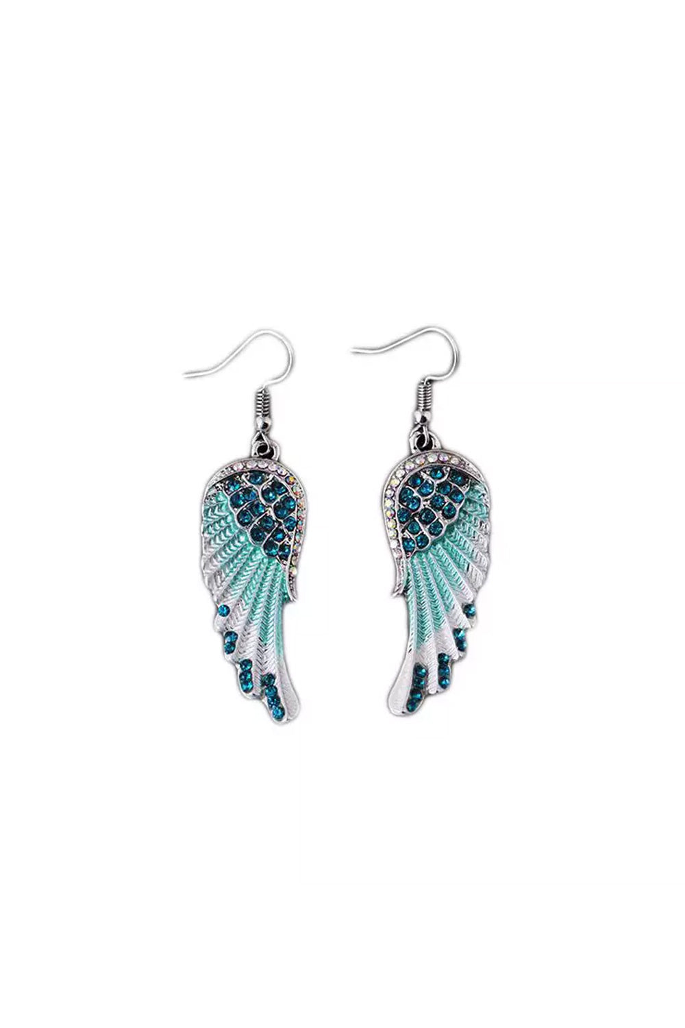 Stones Wing earrings turquoise
