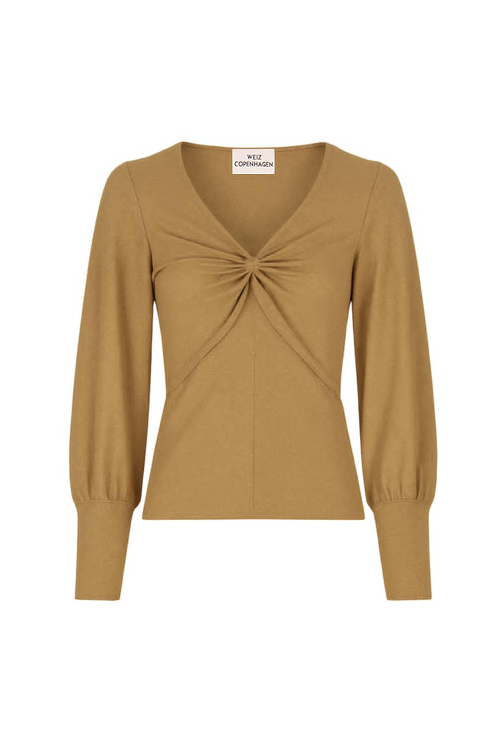 Alexa drape top glitter gold