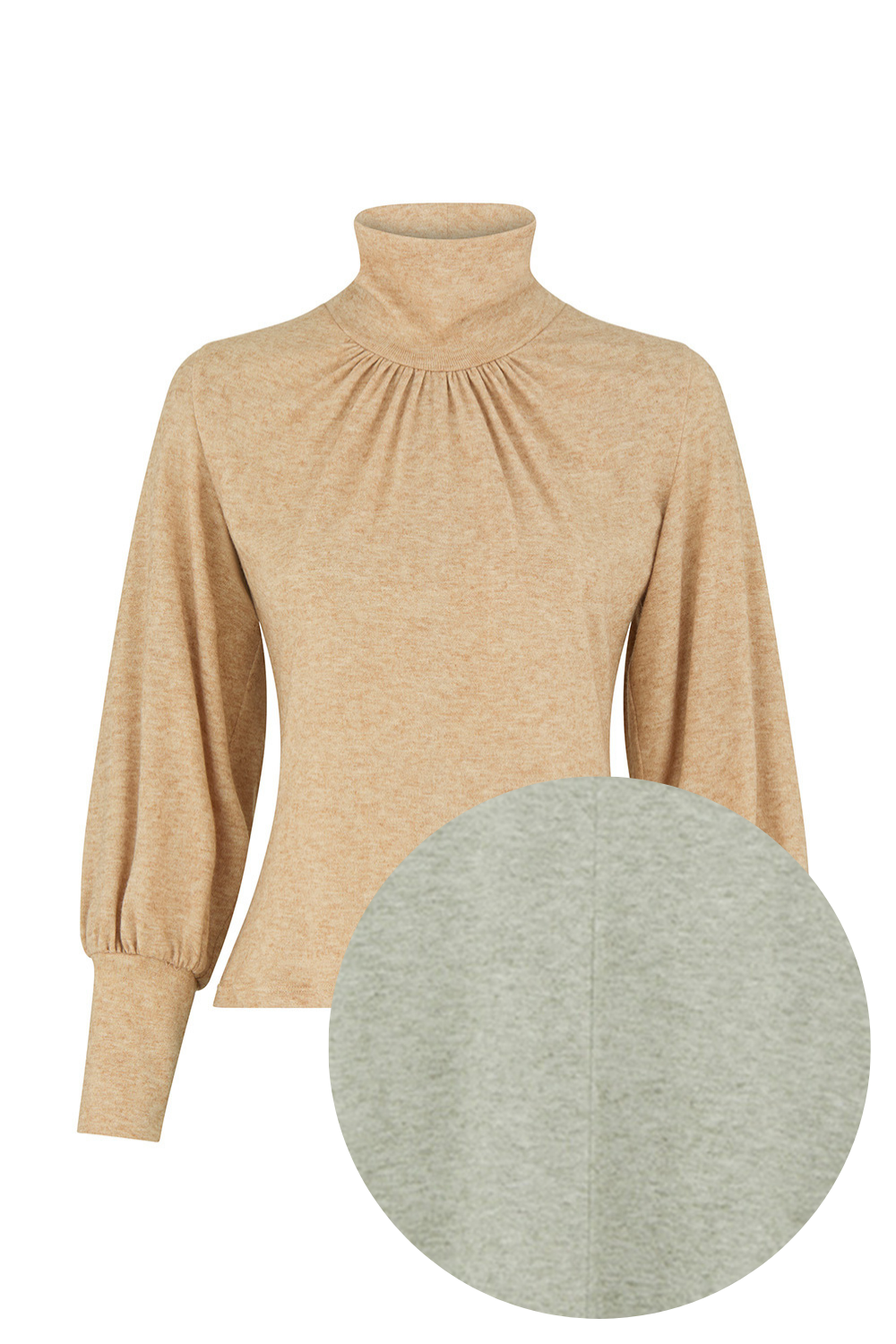 Alexa top green knit