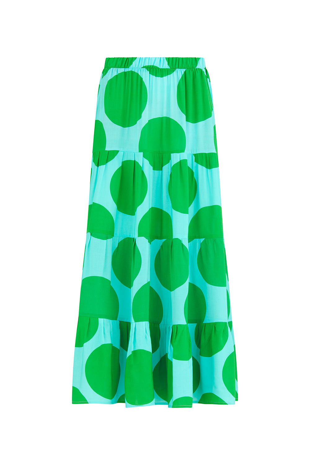 Bianca skirt mint &amp; green dots