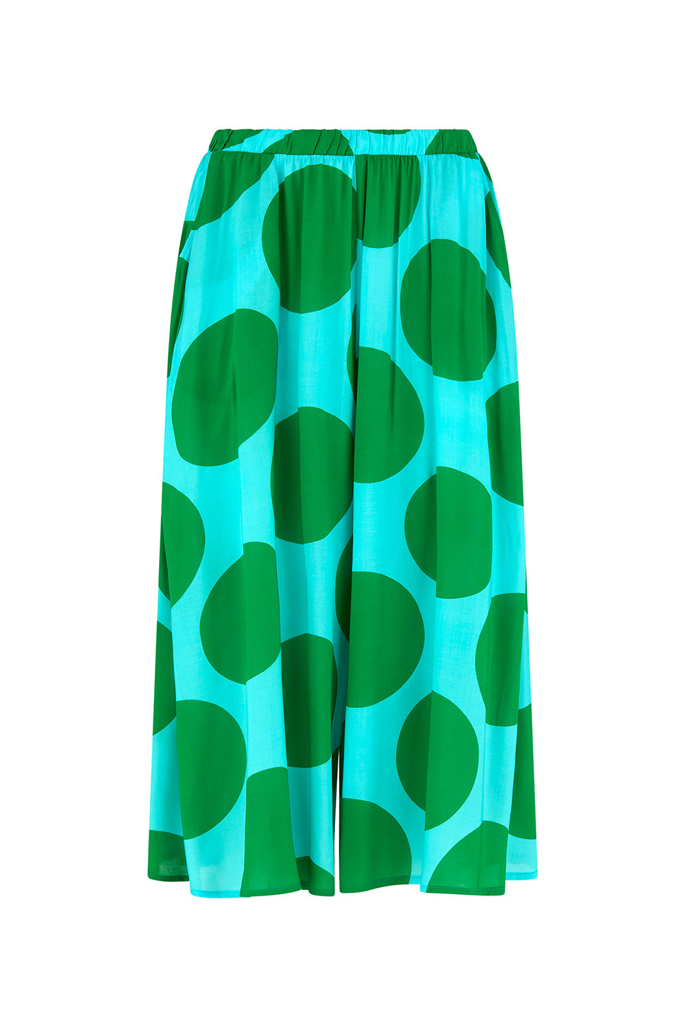 Bianca wide pants mint &amp; green dots