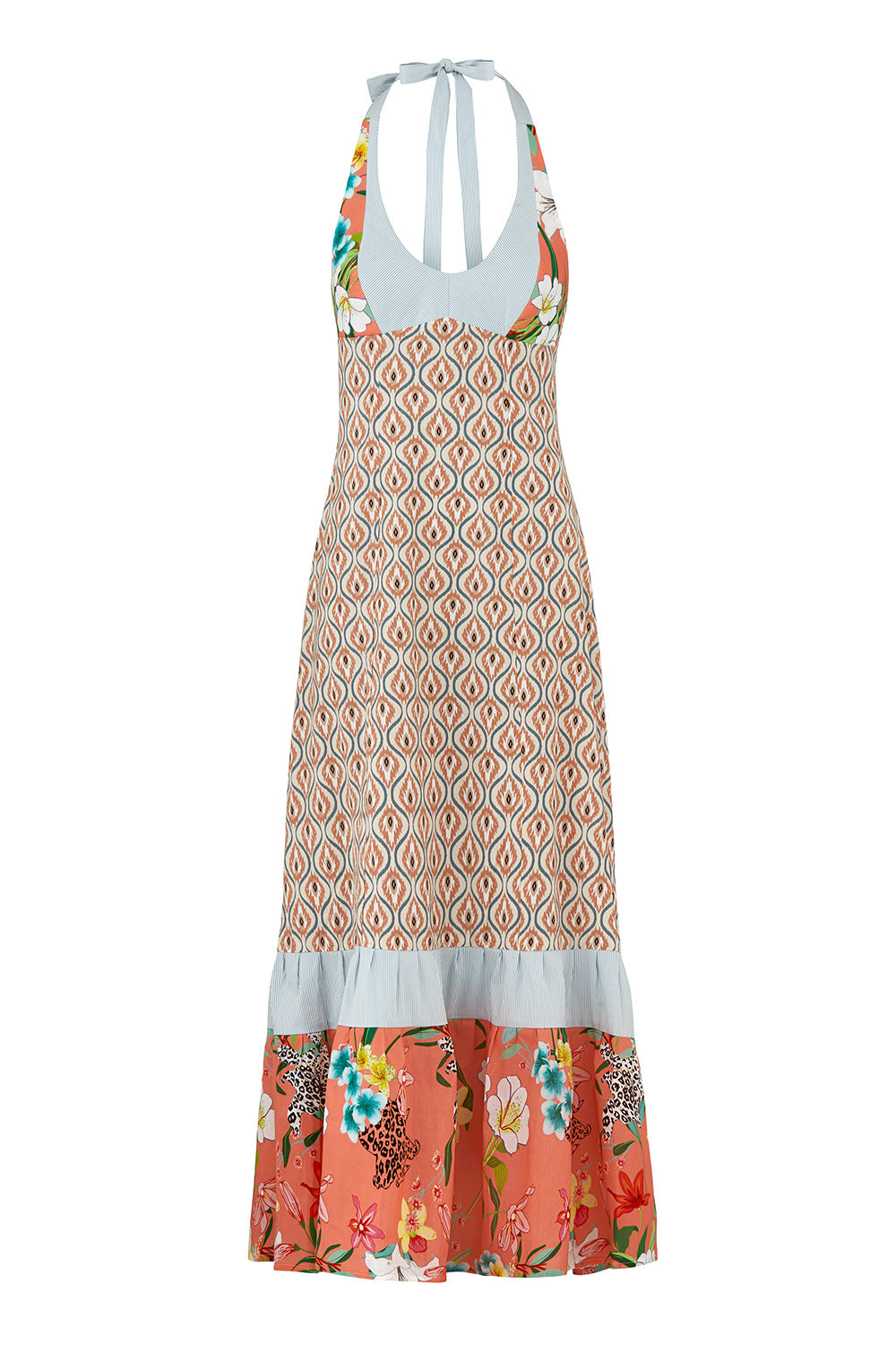 Bikini dress blue mix