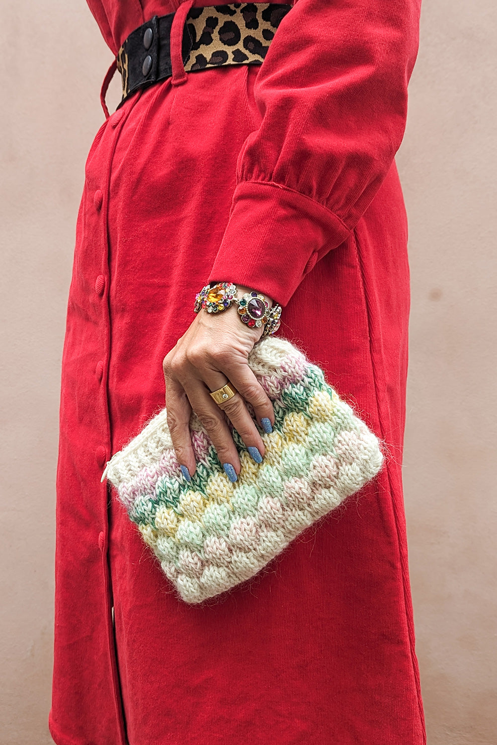 Bubble purse Patch edition strikke-kit