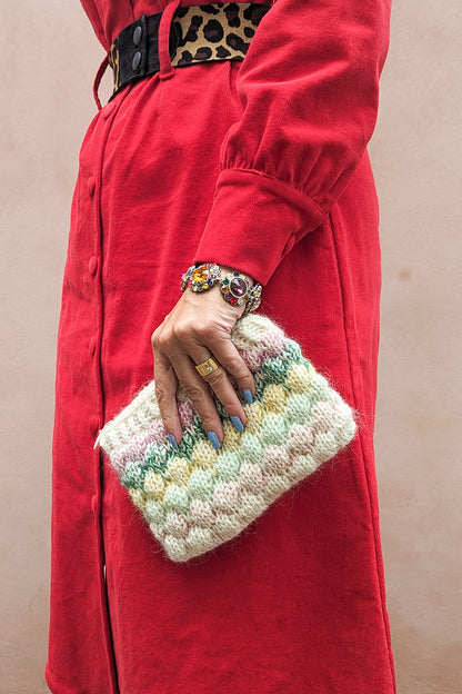 Bubble purse Patch edition strikke-kit