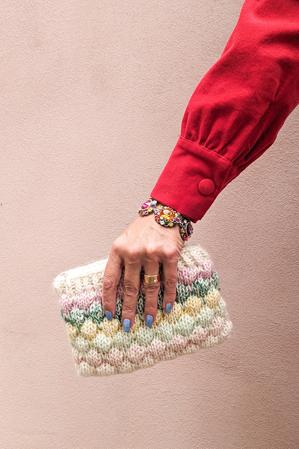 Bubble purse Patch edition strikke-kit