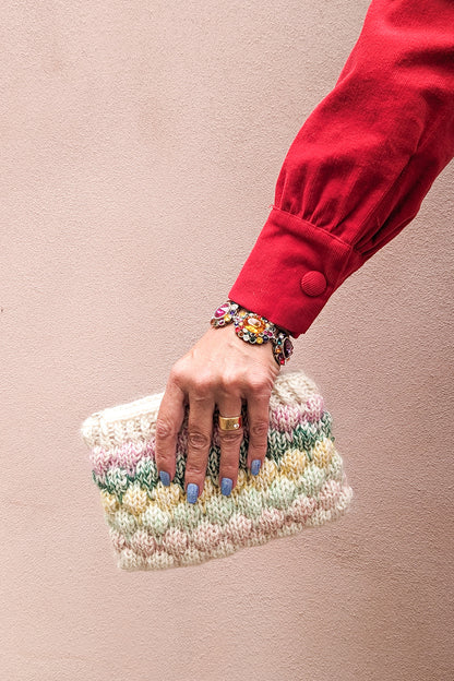 Bubble purse Patch edition strikke-kit