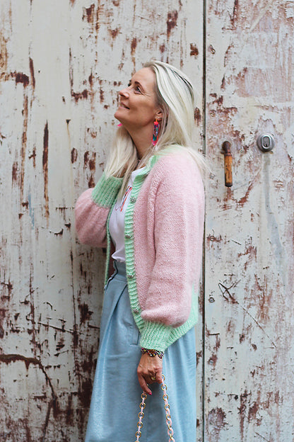 Cathy cardigan knitting kit