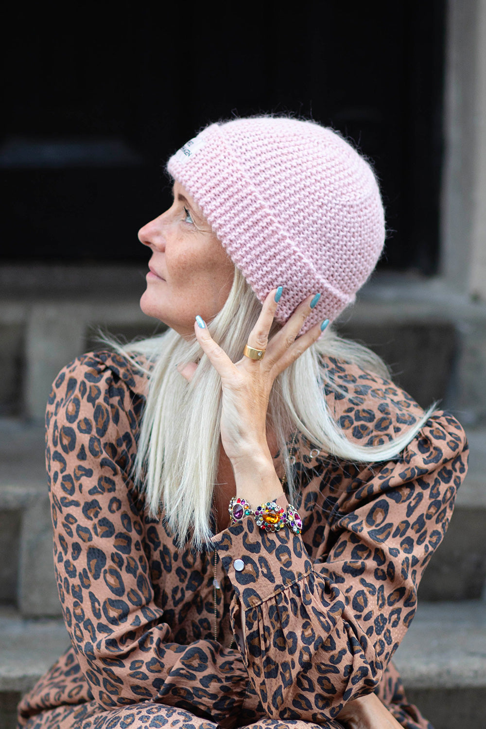 Cirkus hue strikke-kit