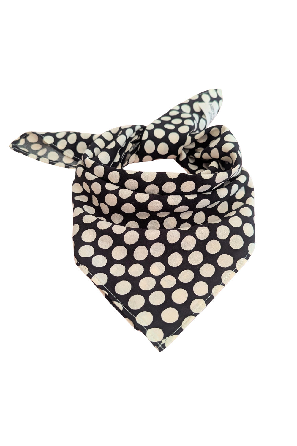 Deadstock Minnies tørklæde black dots