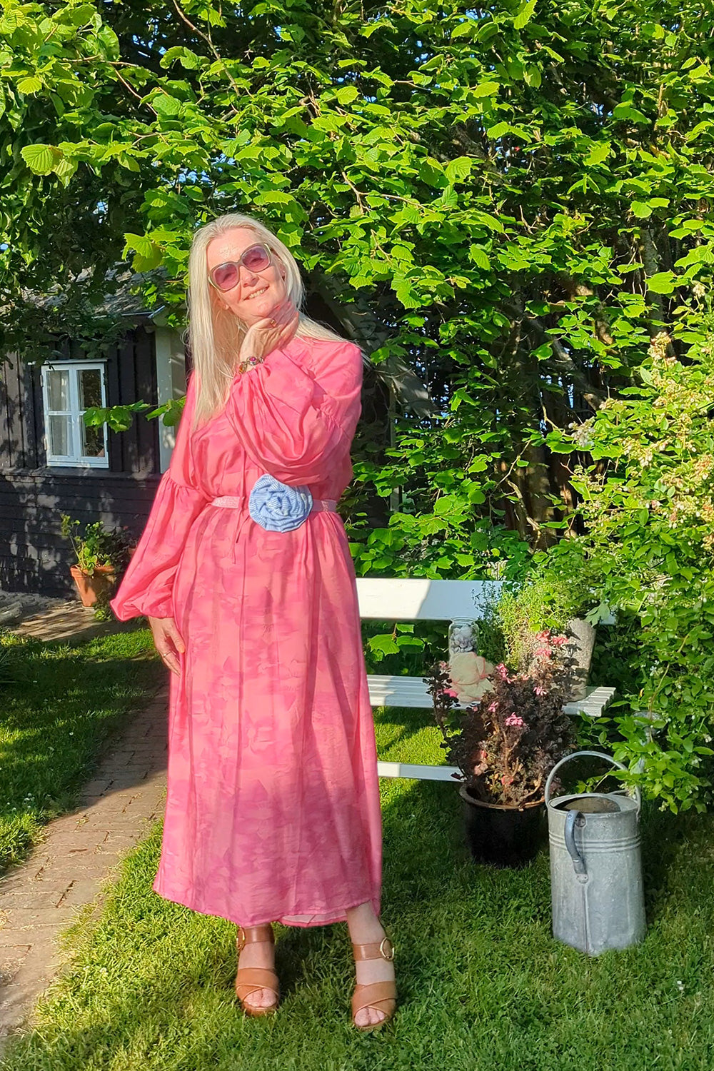 Ellie dress pink