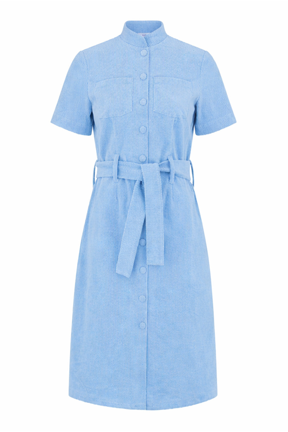 Floria dress baby blue corduroy