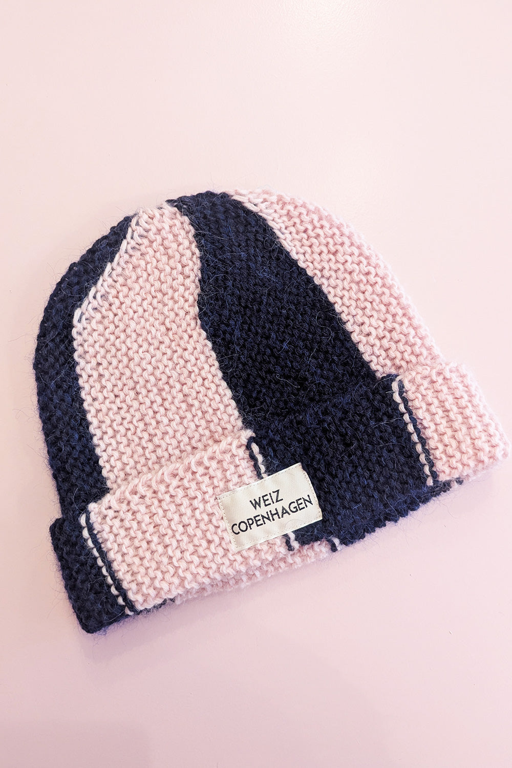 Håndstrikket Cirkus hue