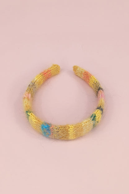 Hand-knitted unique Patch hairbands