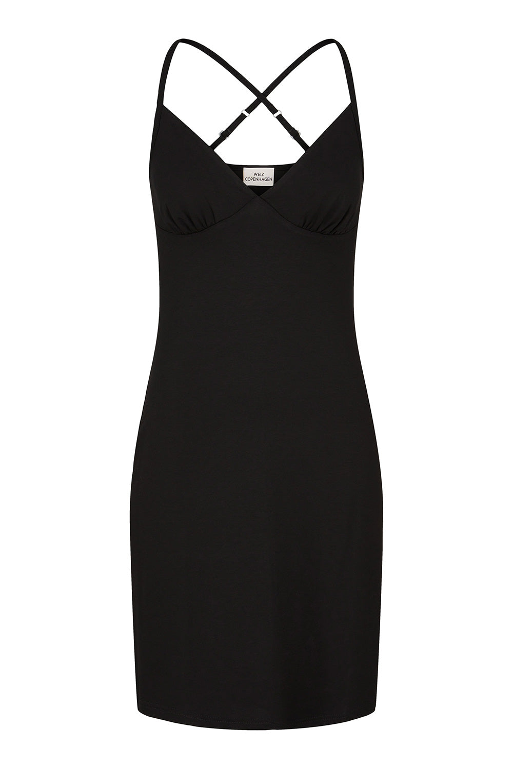 Helle slip dress black