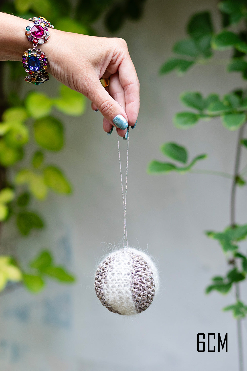 Cirkus julekugle strikke-kit