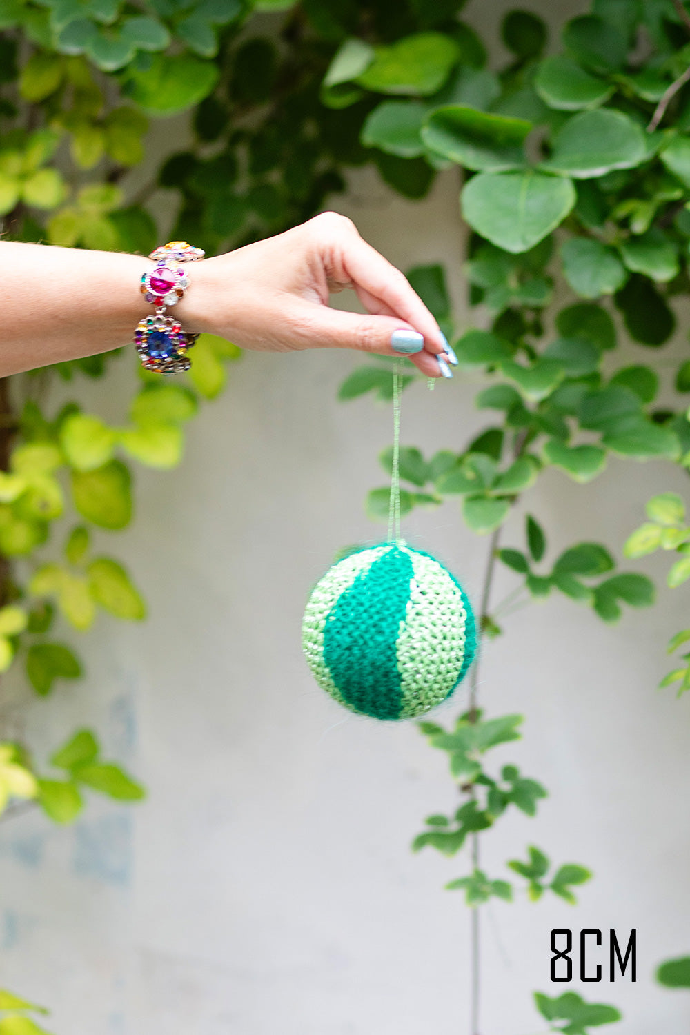 Cirkus julekugle strikke-kit