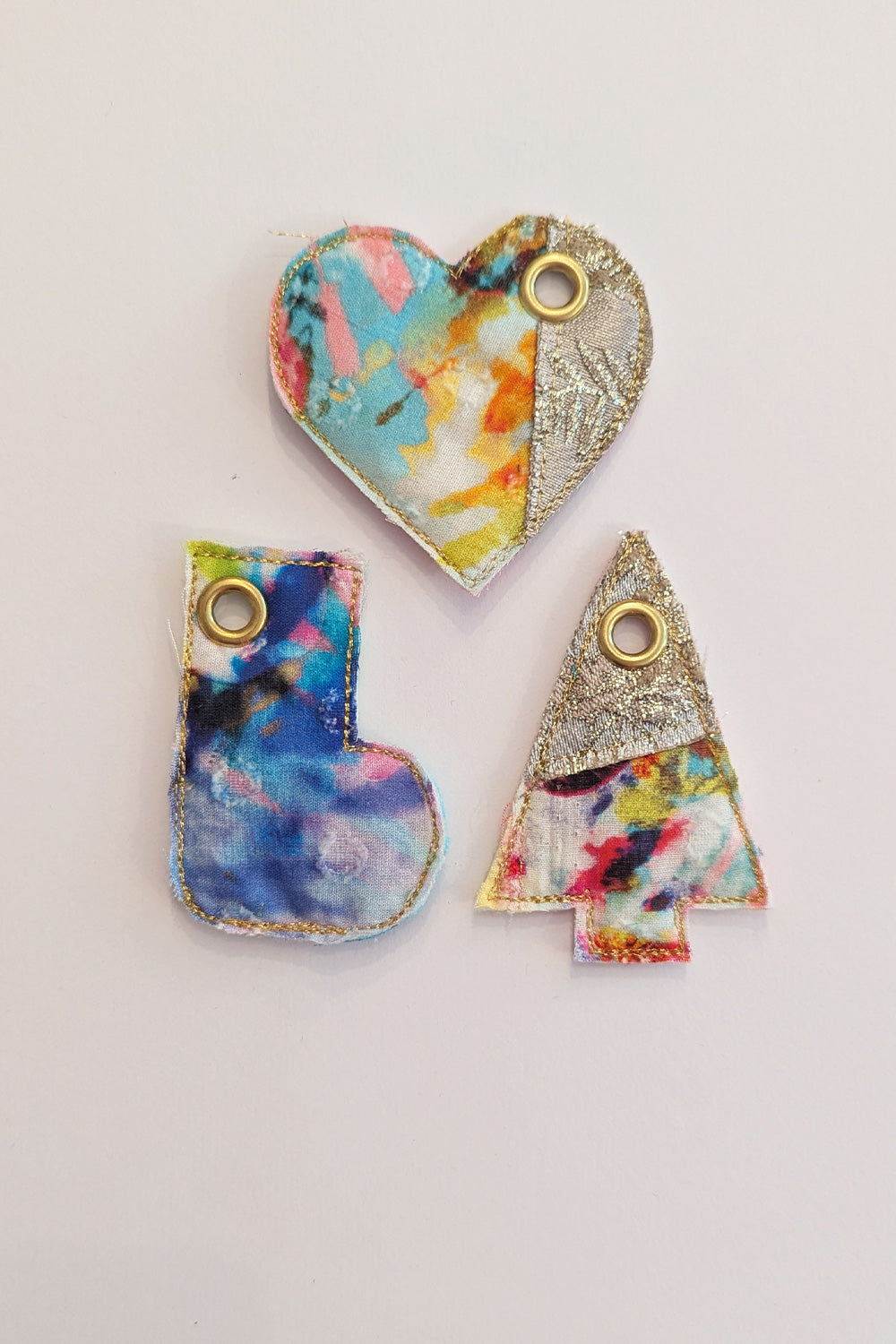 Upcycled Christmas ornaments