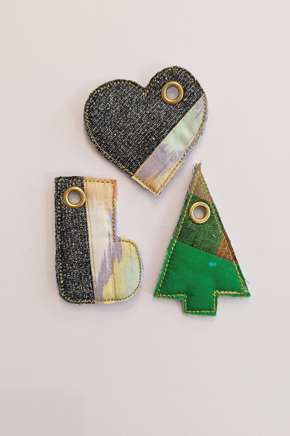 Upcycled Christmas ornaments