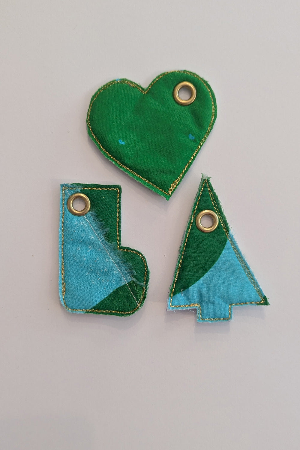 Upcycled Christmas ornaments