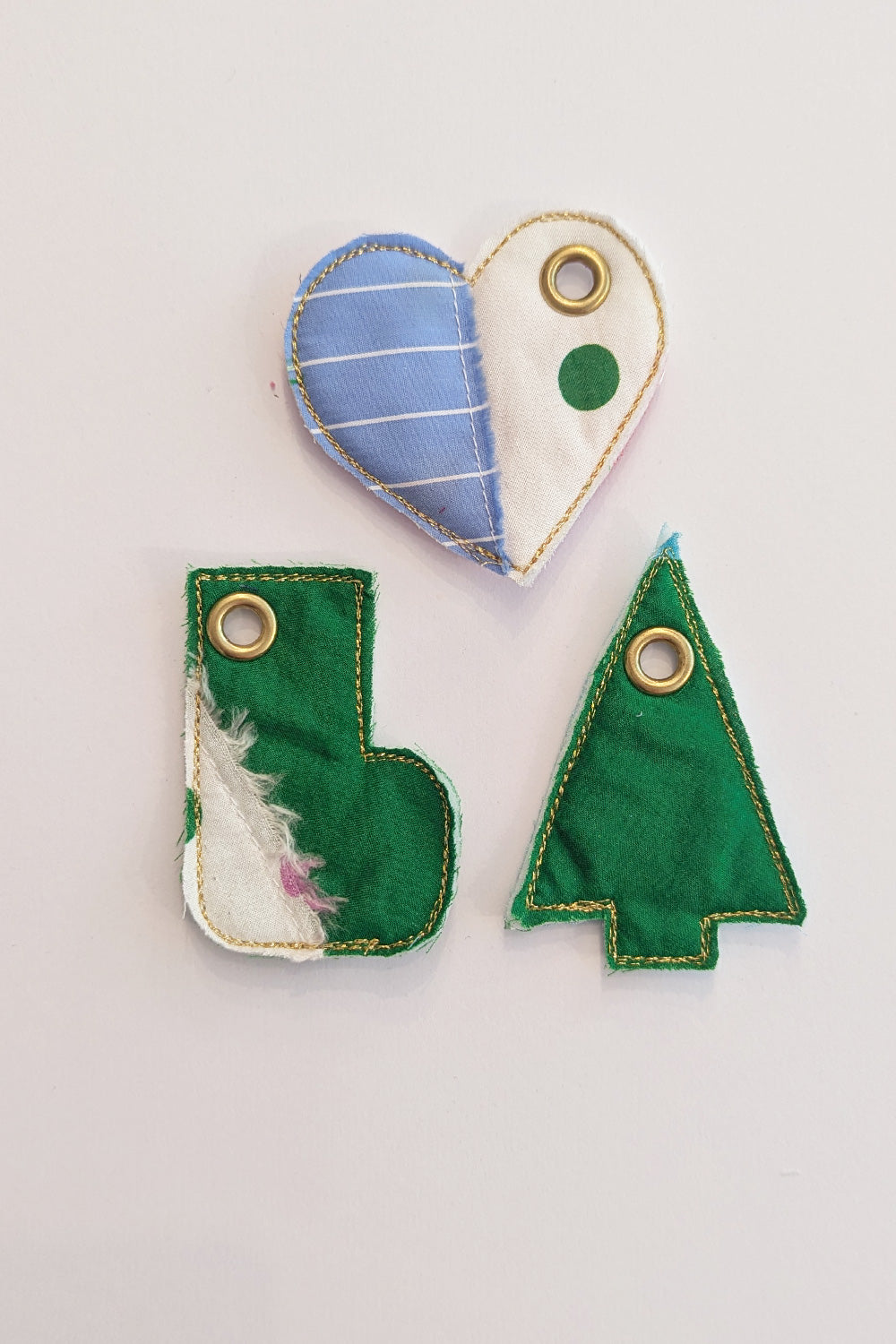 Upcycled Christmas ornaments